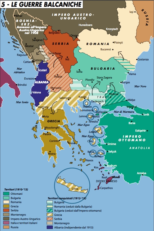 Le guerre Balcaniche